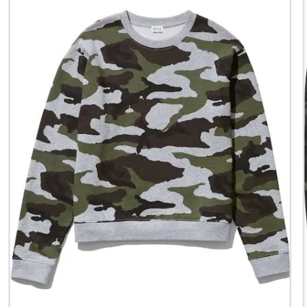 KULE the Raleigh camo sweatshirt!